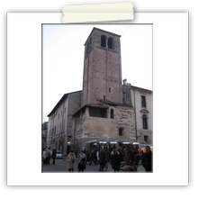 L'antica torre di Vicenza, in prossim del Duomo